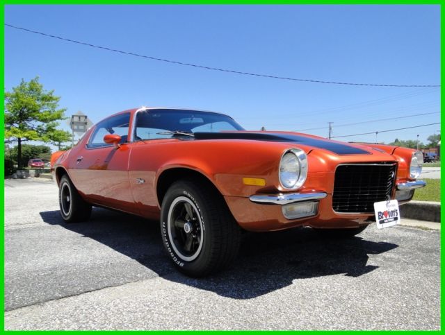 1971 Orange Chevrolet Camaro