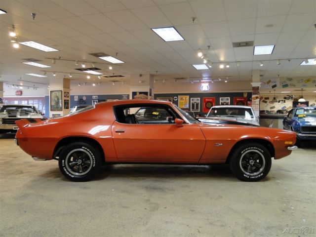 1971 Orange Chevrolet Camaro