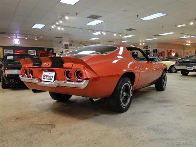 1971 Orange Chevrolet Camaro
