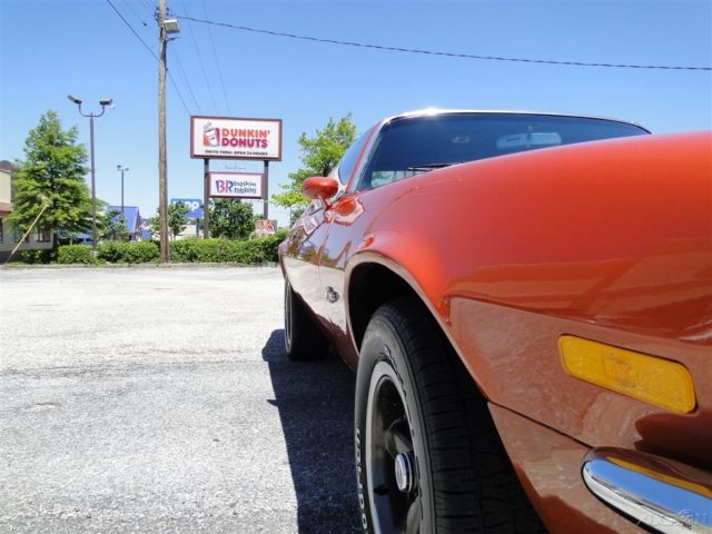 1971 Orange Chevrolet Camaro