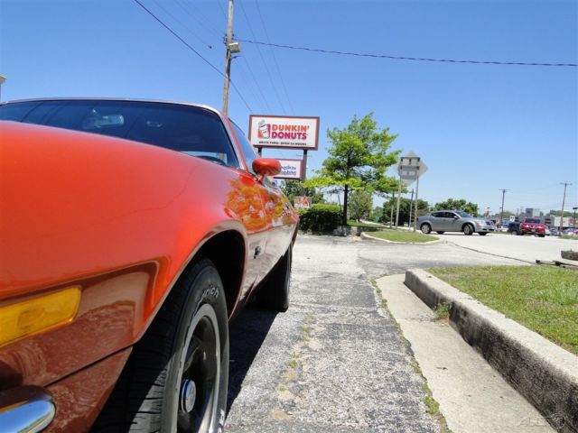 1971 Orange Chevrolet Camaro