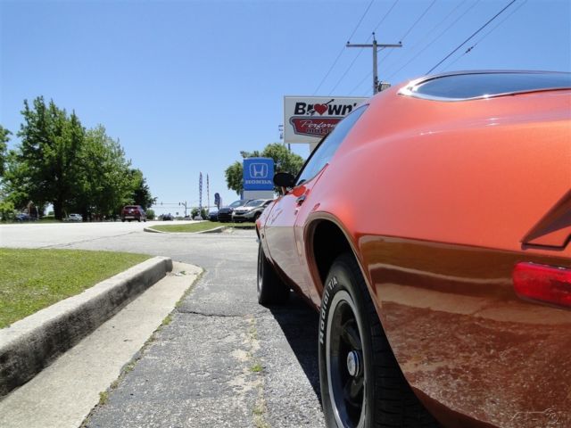 1971 Orange Chevrolet Camaro
