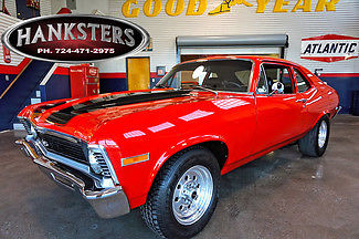 1971 Red Chevrolet Nova Coupe