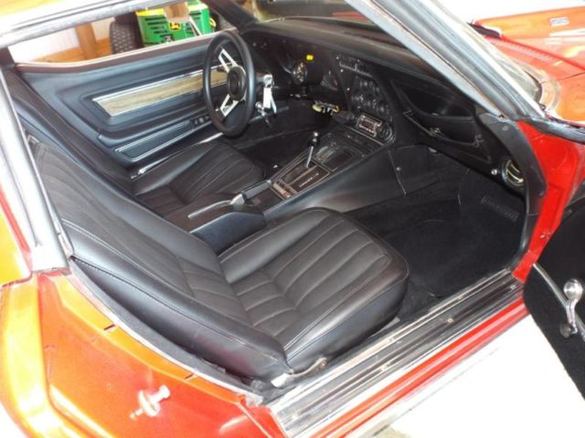 1971 Red Chevrolet Corvette Coupe