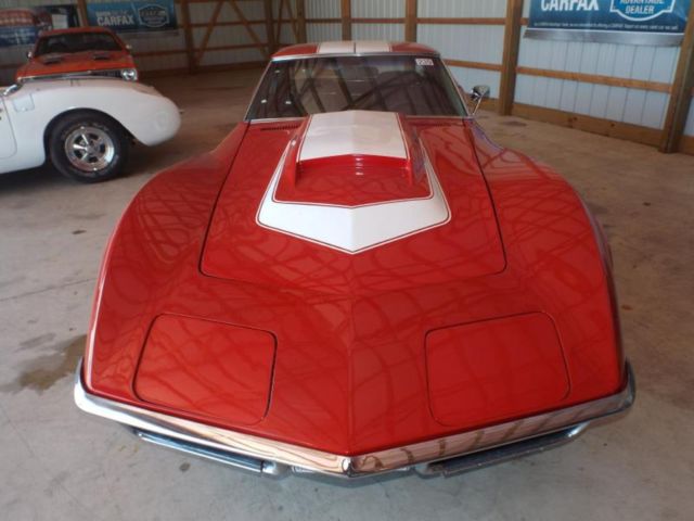 1971 Red Chevrolet Corvette Coupe