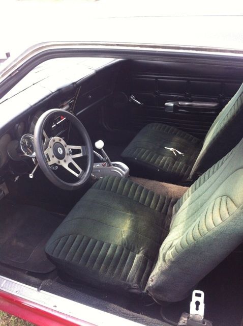 1971 Red &- Black Ford Mustang Coupe