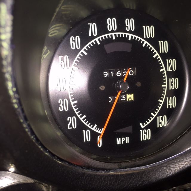 1971 Red Chevrolet Corvette Coupe