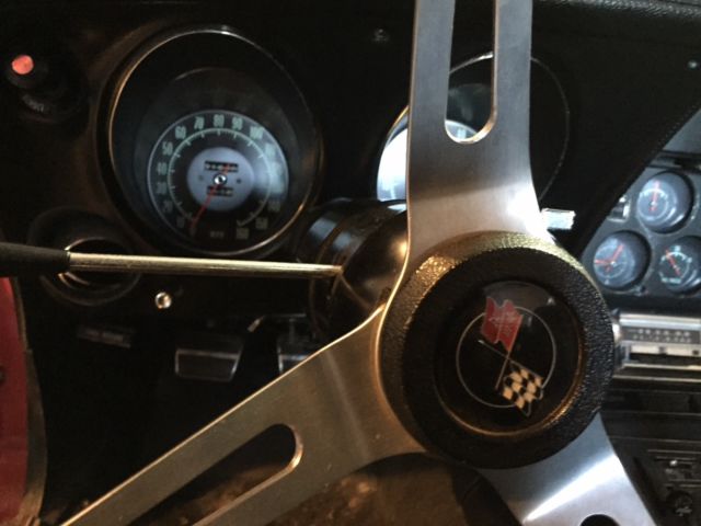 1971 Red Chevrolet Corvette Coupe