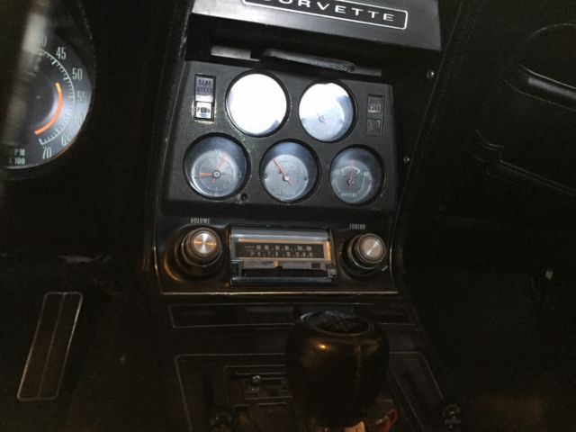 1971 Red Chevrolet Corvette Coupe