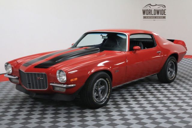 1971 Red Chevrolet Camaro
