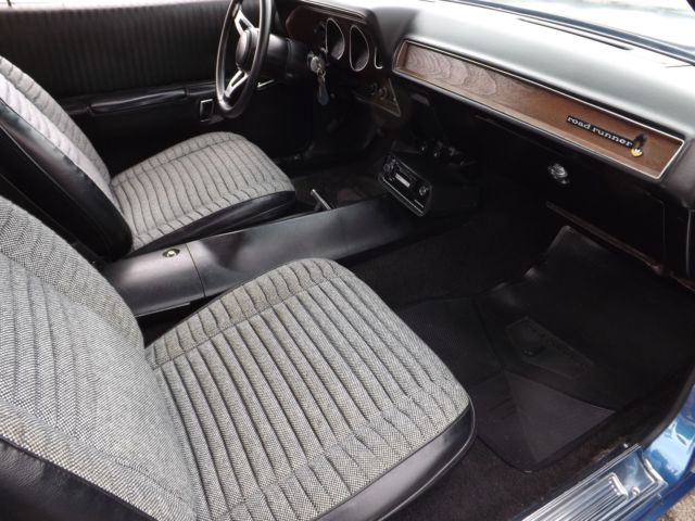 1971 Blue Plymouth Road Runner Coupe