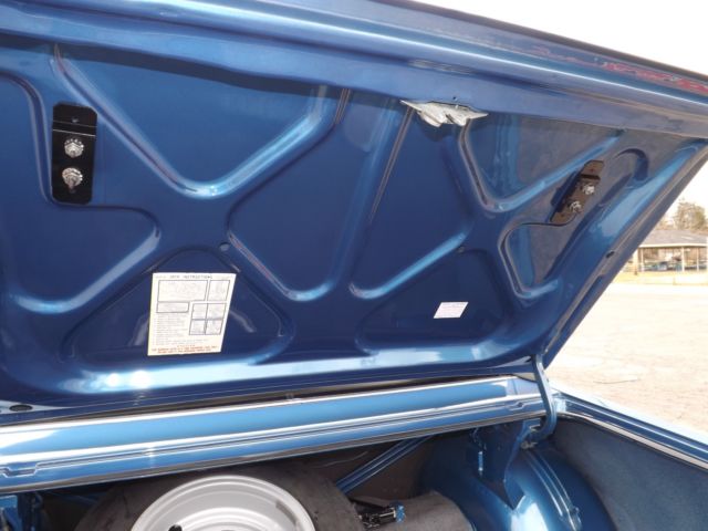 1971 Blue Plymouth Road Runner Coupe