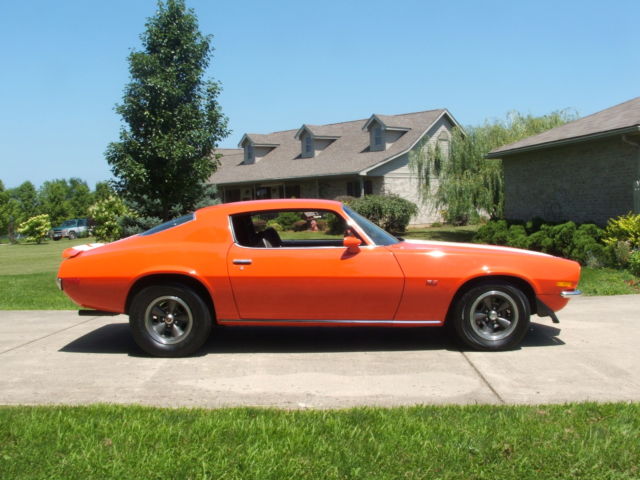 1971 Orange Chevrolet Camaro