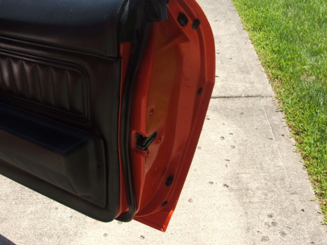 1971 Orange Chevrolet Camaro