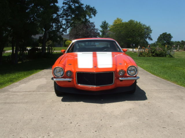 1971 Orange Chevrolet Camaro