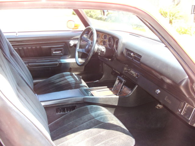 1971 Orange Chevrolet Camaro