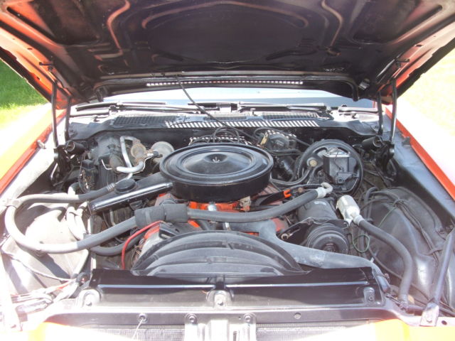 1971 Orange Chevrolet Camaro