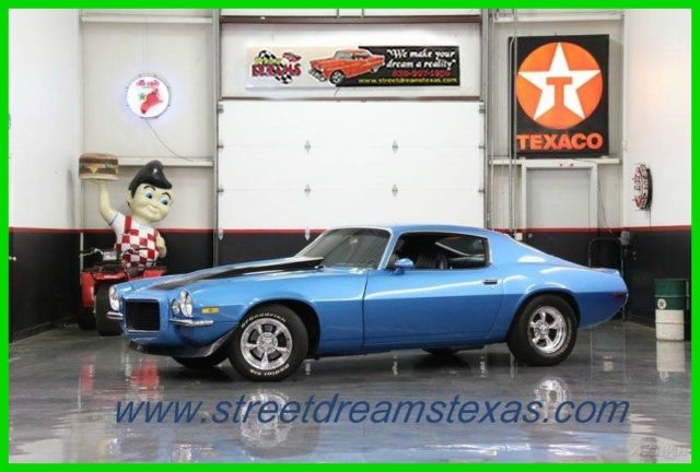 1971 Blue Chevrolet Camaro