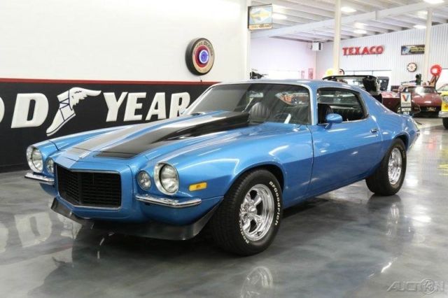 1971 Blue Chevrolet Camaro