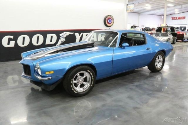 1971 Blue Chevrolet Camaro