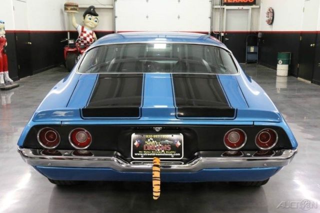 1971 Blue Chevrolet Camaro