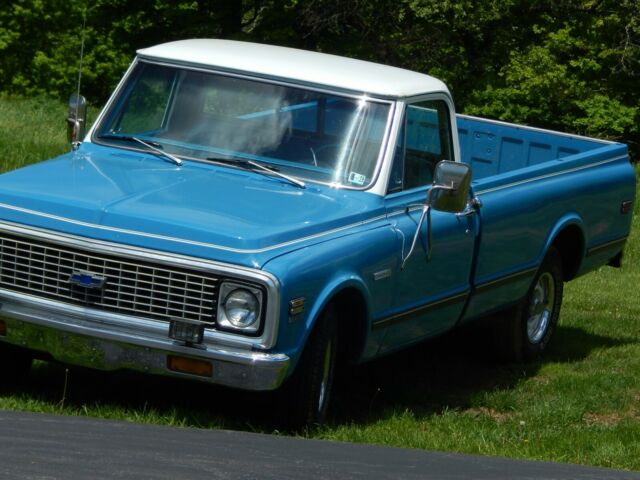 1971 Blue Chevrolet C-10