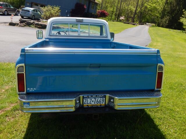 1971 Blue Chevrolet C-10