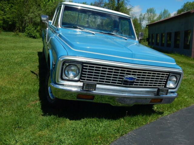 1971 Blue Chevrolet C-10