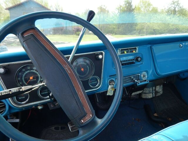 1971 Blue Chevrolet C-10
