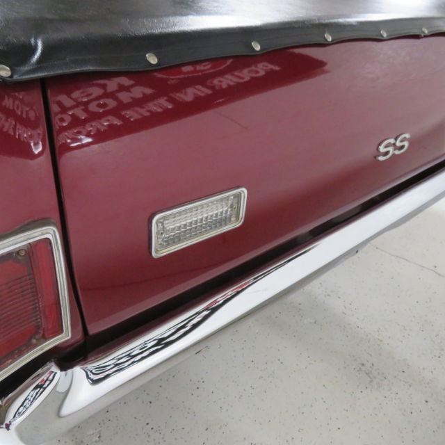 1971 Burgundy Chevrolet El Camino