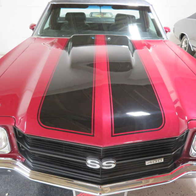 1971 Burgundy Chevrolet El Camino