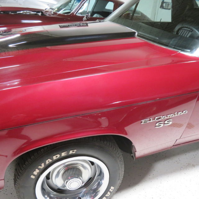 1971 Burgundy Chevrolet El Camino
