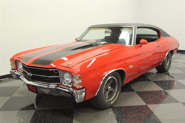1971 Red Chevrolet Chevelle