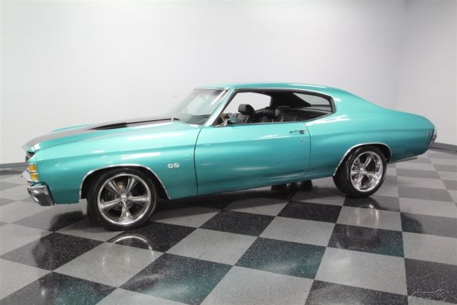1971 Blue Chevrolet Chevelle