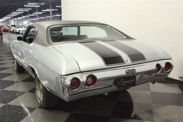1971 Silver Chevrolet Chevelle