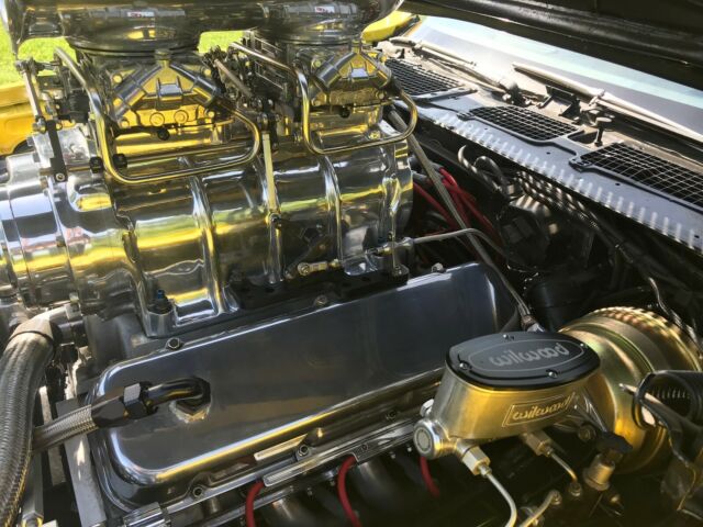 1971 Yellow Chevrolet Camaro