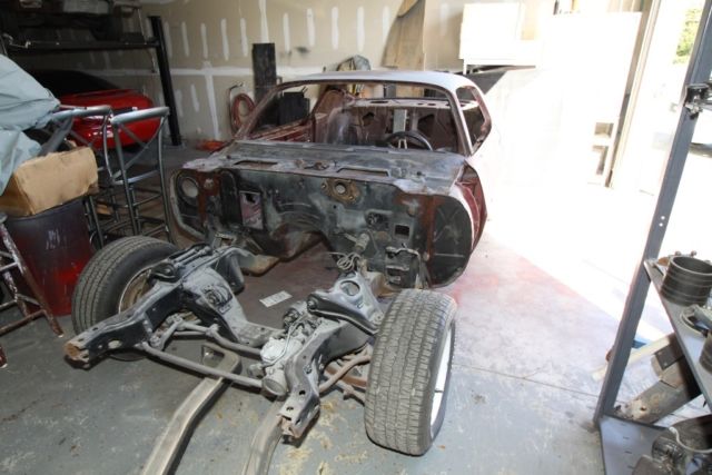 1971 Lime Green Chevrolet Camaro Coupe