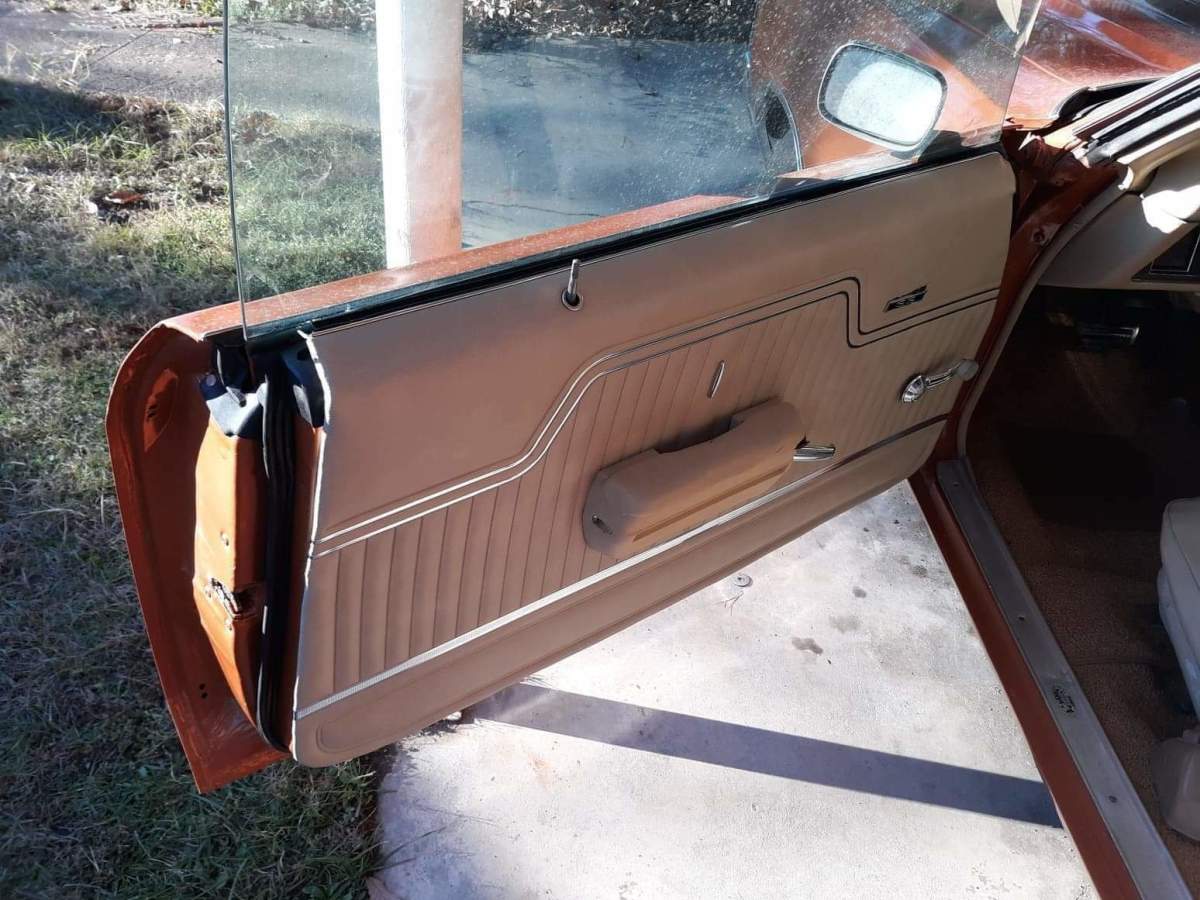 1971 Orange Chevrolet Chevelle Coupe