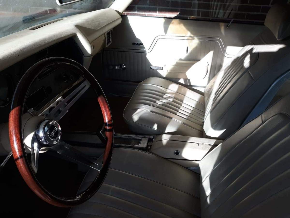 1971 Orange Chevrolet Chevelle Coupe