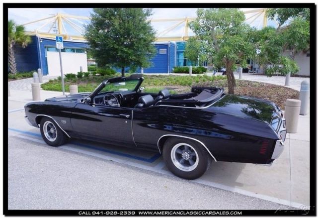 1971 Black Chevrolet Chevelle