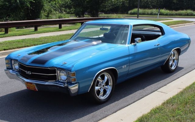 1971 Black Chevrolet Chevelle Coupe