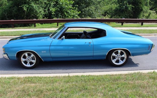 1971 Black Chevrolet Chevelle Coupe