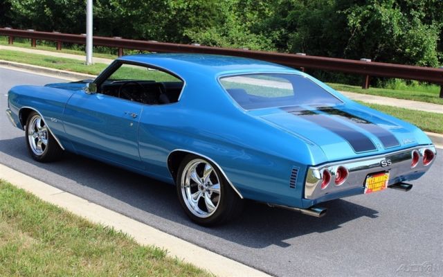 1971 Black Chevrolet Chevelle Coupe