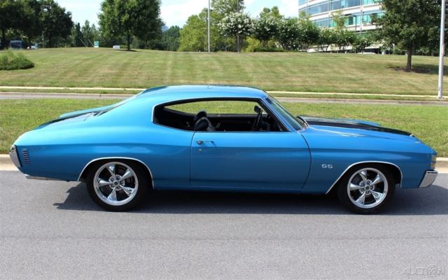 1971 Black Chevrolet Chevelle Coupe