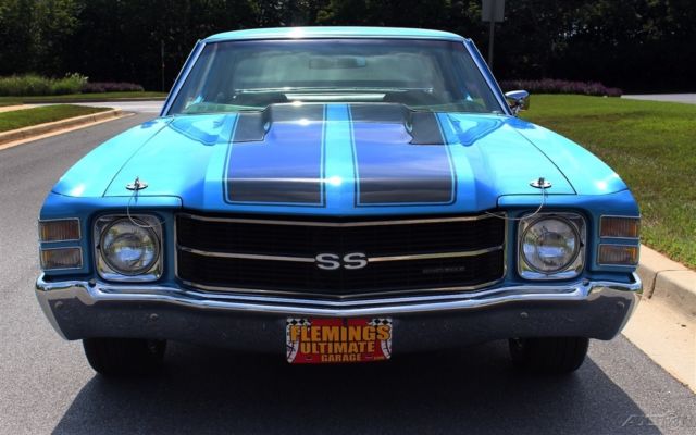 1971 Black Chevrolet Chevelle Coupe