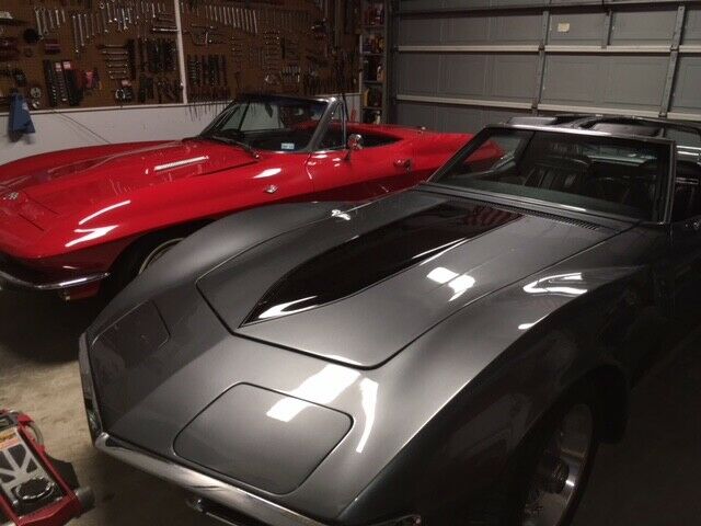 1971 Gray Chevrolet Corvette Coupe