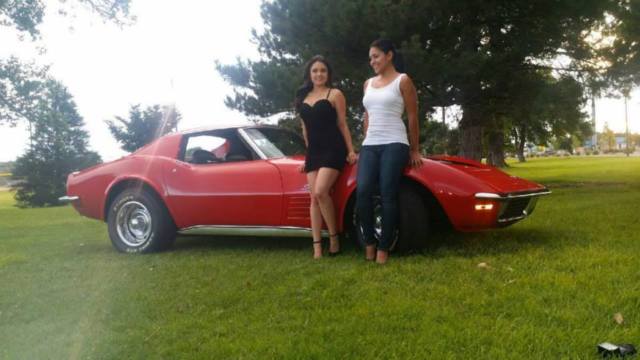 1971 Red Chevrolet Corvette Coupe