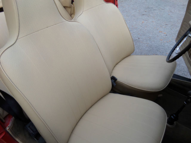 1971 Red Volkswagen Beetle - Classic Convertible