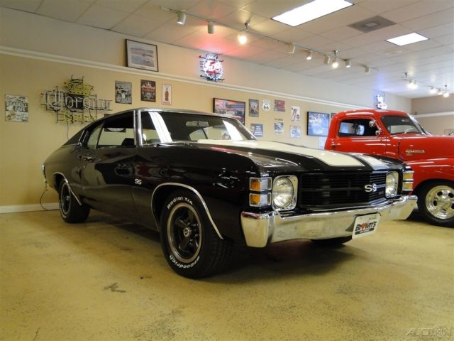 1971 Black Chevrolet Chevelle