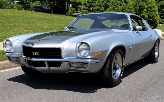 1971 Silver Chevrolet Camaro Coupe